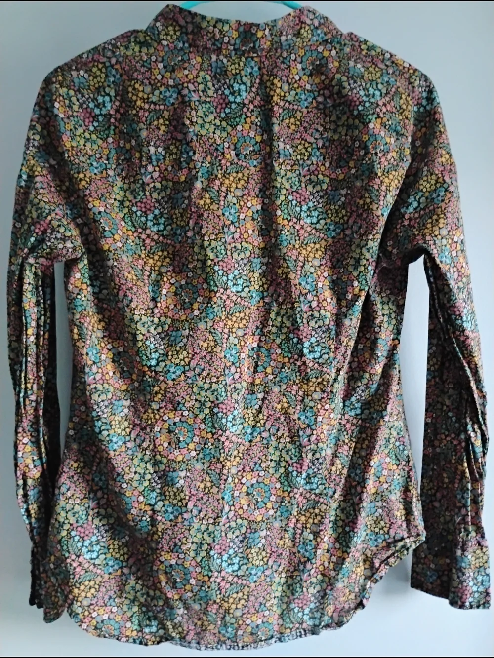J. Crew Liberty Little Marquess Floral Button Front Shirt